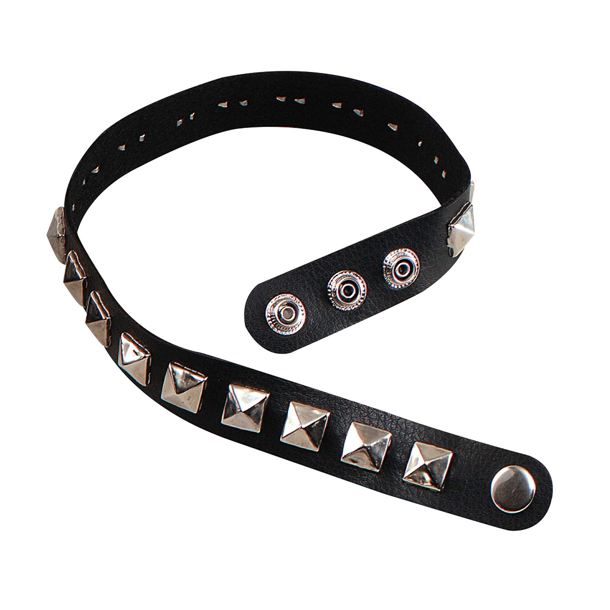Stylish Black Punk Studded Choker (1 Pc.) - Perfect Accessory for Parties, Concerts, Music Festivals, Halloween, Gigs, Rockers, & Everyday Fashion Halloween
