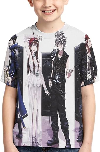 Amazon.com: Kids Short Sleeve Youth Tee Boys K Project 3D Print Cartoon