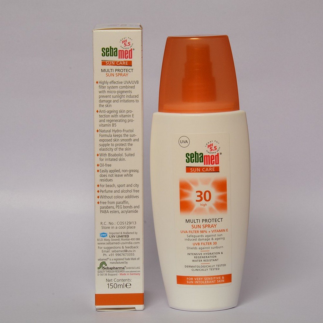 sebamed baby sun spray spf 50