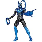 DC Comics, Battle-Mode Blue Beetle Action Figure, 12-inch, Lights & Sounds, Easy to Pose, Movie Superhero Kids Toys for Boys 