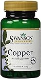 Swanson Copper 2 mg 300 Tabs