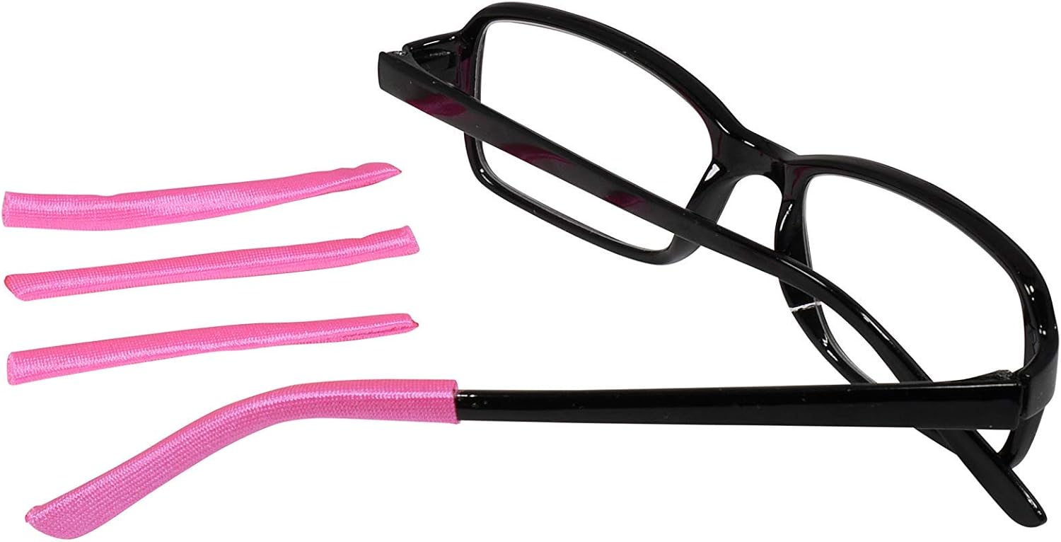 Soft Tip Temple Arm Cover Sleeves for Eyeglasses Sunglasses TWOPACK