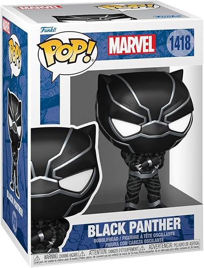 Funko Pop! Marvel New Classic Black Panther Collectible Vinyl Figure
