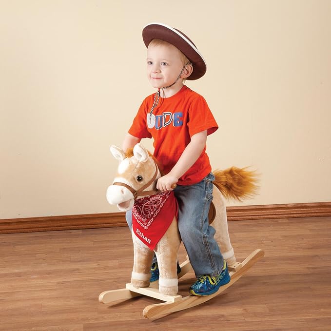 personalized rocking horse