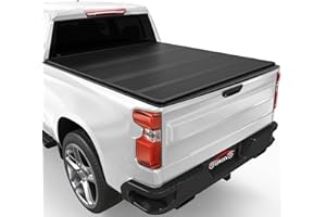 XTWEEX Hard Quad-fold Truck Bed Tonneau Cover Compatible with 6.9 FT (82.2") 2020-2026 Chevy Silverado/GMC Sierra 2500/3500 HD Fleetside Bed