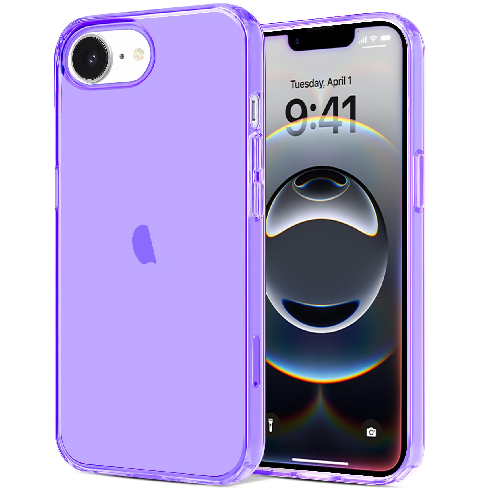 JJGoo for iPhone 17e Case for iPhone 16e Case Clear, Soft Transparent Shockproof Protective Slim Thin Phone Case Cover for 16e / 17e