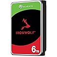 Seagate IronWolf, 6 TB, Enterprise Internal NAS HDD – CMR 3.5 Inch, SATA 6 Gb/s, 7,200 RPM, 256 MB Cache for RAID NAS (ST6000NT006)