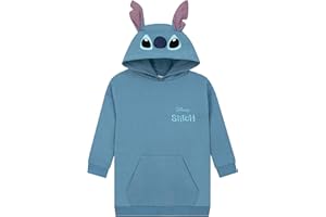 Disney Lilo and Stitch Hoodie, Cotton Girls Hoodie, Girls Sweater with 3D Ears, Stitch Clothes for Girls