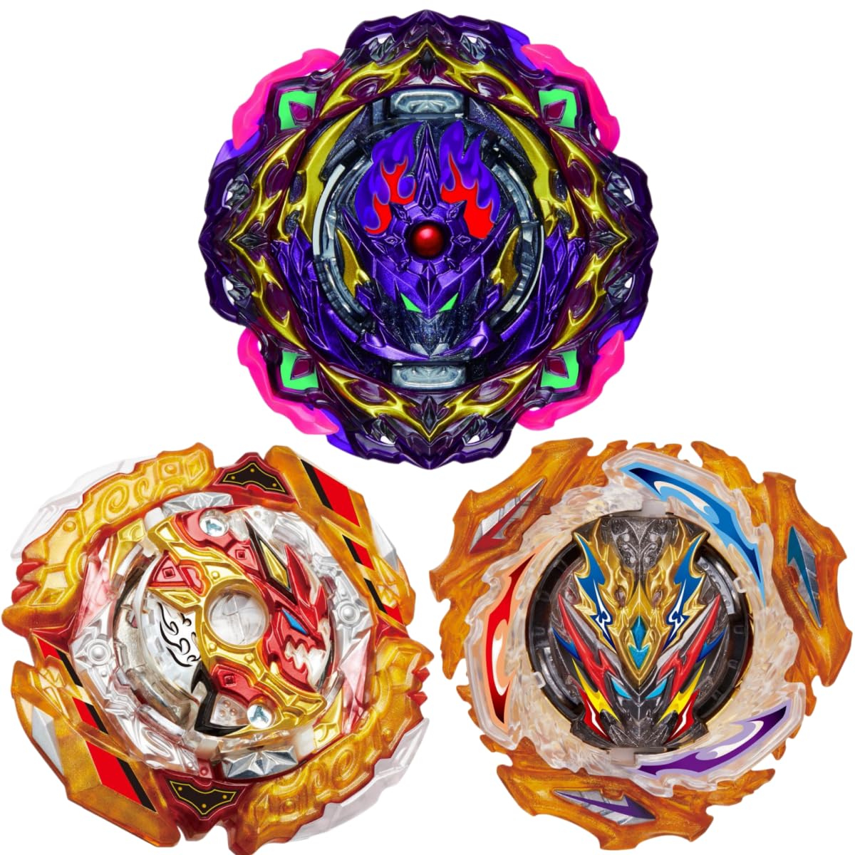 Gyro Boys Kids Gift 11 Top Burst Gyro Toy Blade Set Game Barricade Lucifer Burst Spriggan Divine Belial Birthday Party Gift.
