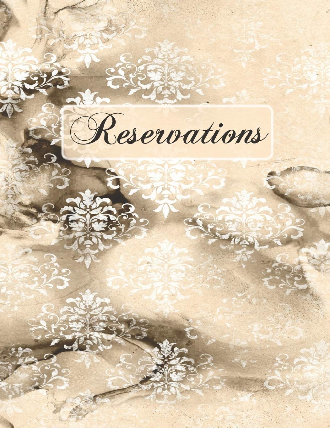 Reservations: Daily Reservation Book with 365 undated pages | For table guest bookings in hotel and restaurant
