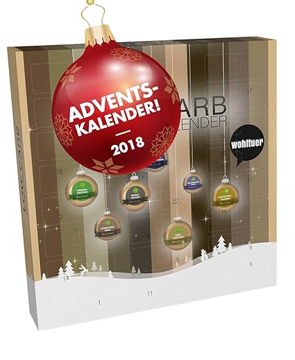 Wohltuer Adventskalender mit tollen Superfoods | Adventskalender 2019 Fitness | Proteine & Ballaststoffe | Glutenfrei & Vegan