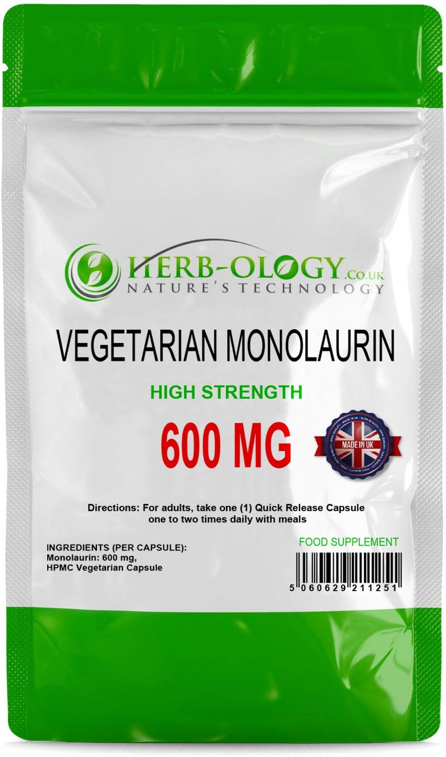 HB Monolaurin, 60 count (Pack of 1)