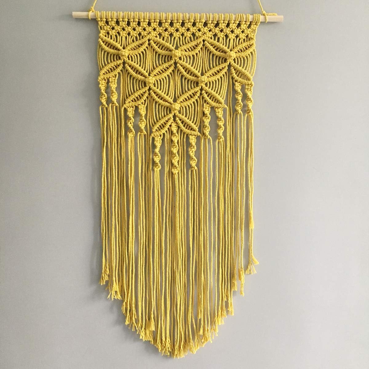 Winterdemoon Handmade Cotton Home Decor Macrame Wall