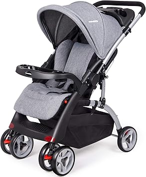 compact folding pushchair