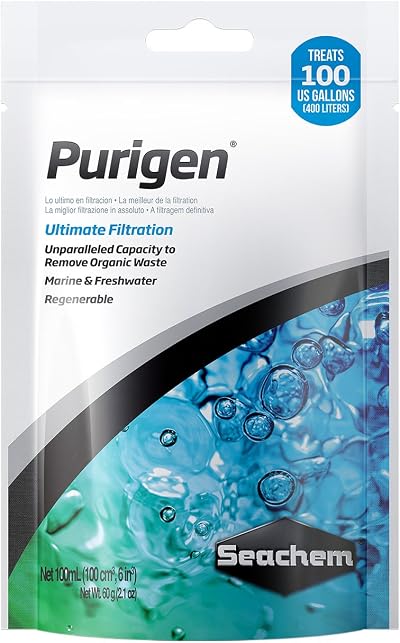 Seachem Purigen 100 ml Freshwater Water Treatment Filter Media