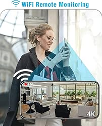 4K Hidden Spy Mini Camera WIFI Wireless Security
