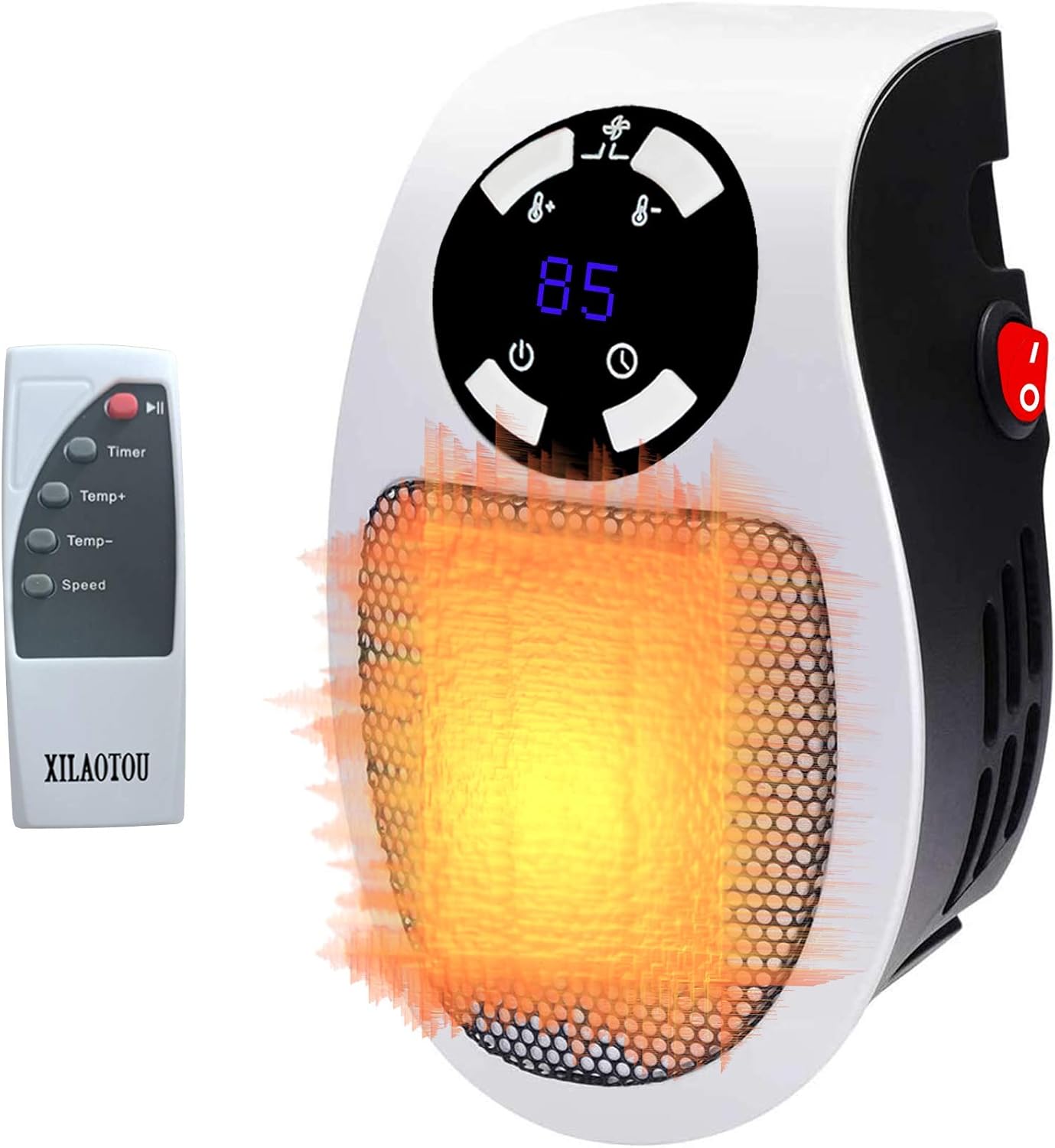 500W Space heater, with LED display Space heaters for