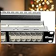 R.J. Enterprises®-HDPP-48S-C6, 48 Port-1U (Shielded) ONE U-High Density-Cut 50% Space-Die Cast Box to Cut Cross Talk-Cat6, Patch Panel (10G), Feed Through, Rack Mount-Data Center-PoE+, Ethernet