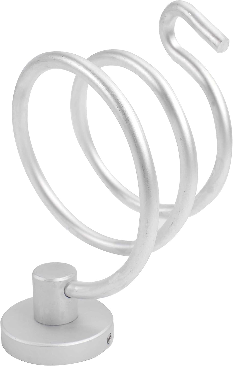 Wall Mounted Hair Dryer Holder - Silver-Tone - by Trixes, 5 Count (Pack of 1) - Image 4