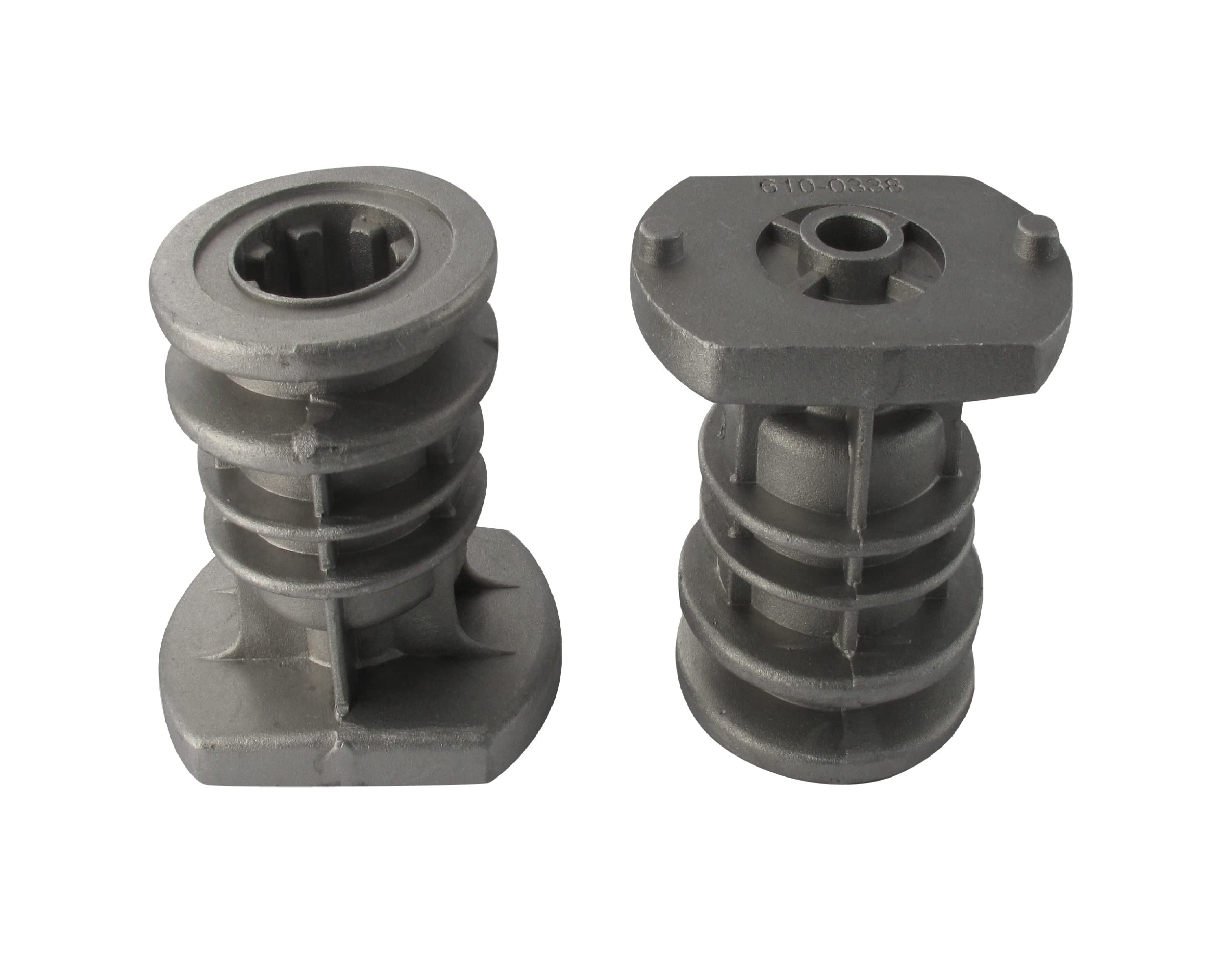 GREENSTAR - Castelgarden Mower Blade Hub, MAC Garda - Replaces Original 122465607/0, 122465607/1, 122465607/2, 122465607/3, 122465607/4 - H 68 mm, Central Bore 0.0.000 874 mm. Depth Well 43 mm