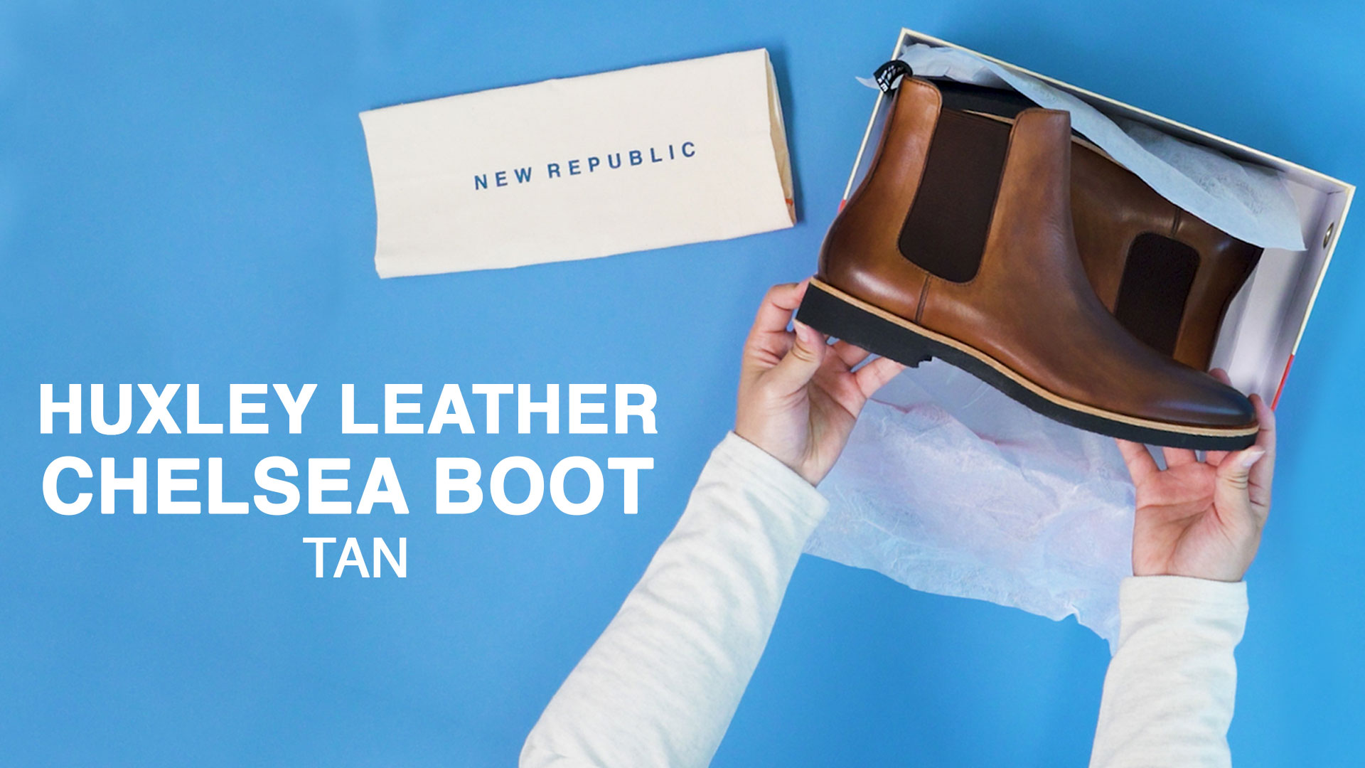 huxley leather chelsea boot