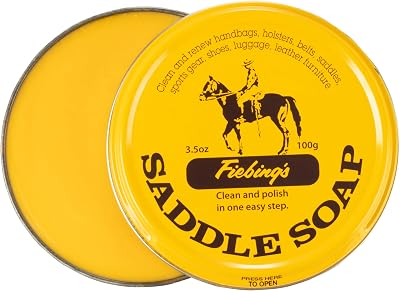 Fiebing's Saddle Soap 3.5 oz Yellow Leather Care