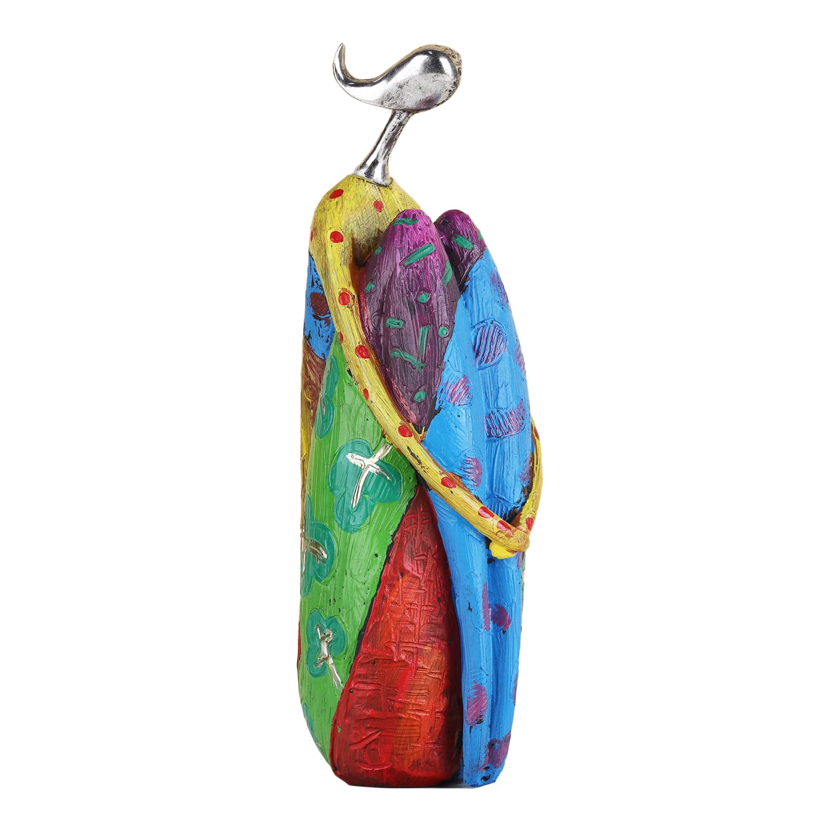 ZHANYUN Abstract Art Sculptures - Woman Statue, Female Figurines, Colorful Art Decor for Home, Office