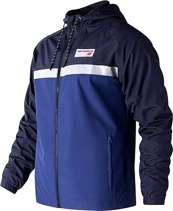 Amazon.com: New Balance Men's Athletics 78 Pocketed Reflective Jacket: Clothing