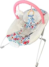 LADIDA Baby Bouncer with Music and Vibration for Newborns 2 Toys