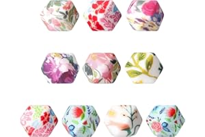 Lyfengdeam 10pcs Knitting Needle Stoppers, Silicone Point Protectors for 2.5-9mm Needles, Knit Needle End Caps Covers with St