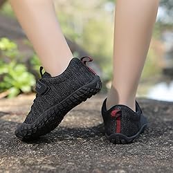 KUBUA Kids Sneakers Boys Girls Barefoot Shoes