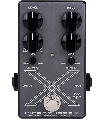 Darkglass Harmonic Booster Clean Bass Preamp Pedal : Amazon