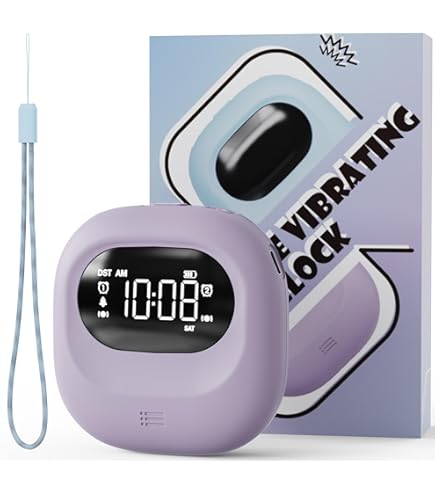 Amazon.com: ROCAM Rechargeable Vibrating Alarm Clock Bed Shaker, 3000mAh  Portable Travel Clock Under Pillow for Teens, Deaf People, Heavy Sleepers,  Adults  160-Day Standby, Great for Bedroom or Dorm Use, Blue :