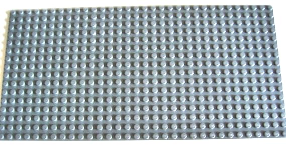LEGO CITY - sehr seltene Bauplatte mit 16x32 Noppen im neuen dunkelgrau (25,5 x 12,8 cm) Grundplatte - 3857