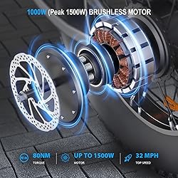 HiKeep Electric Bike for Adults, 20 inch Fat Tire