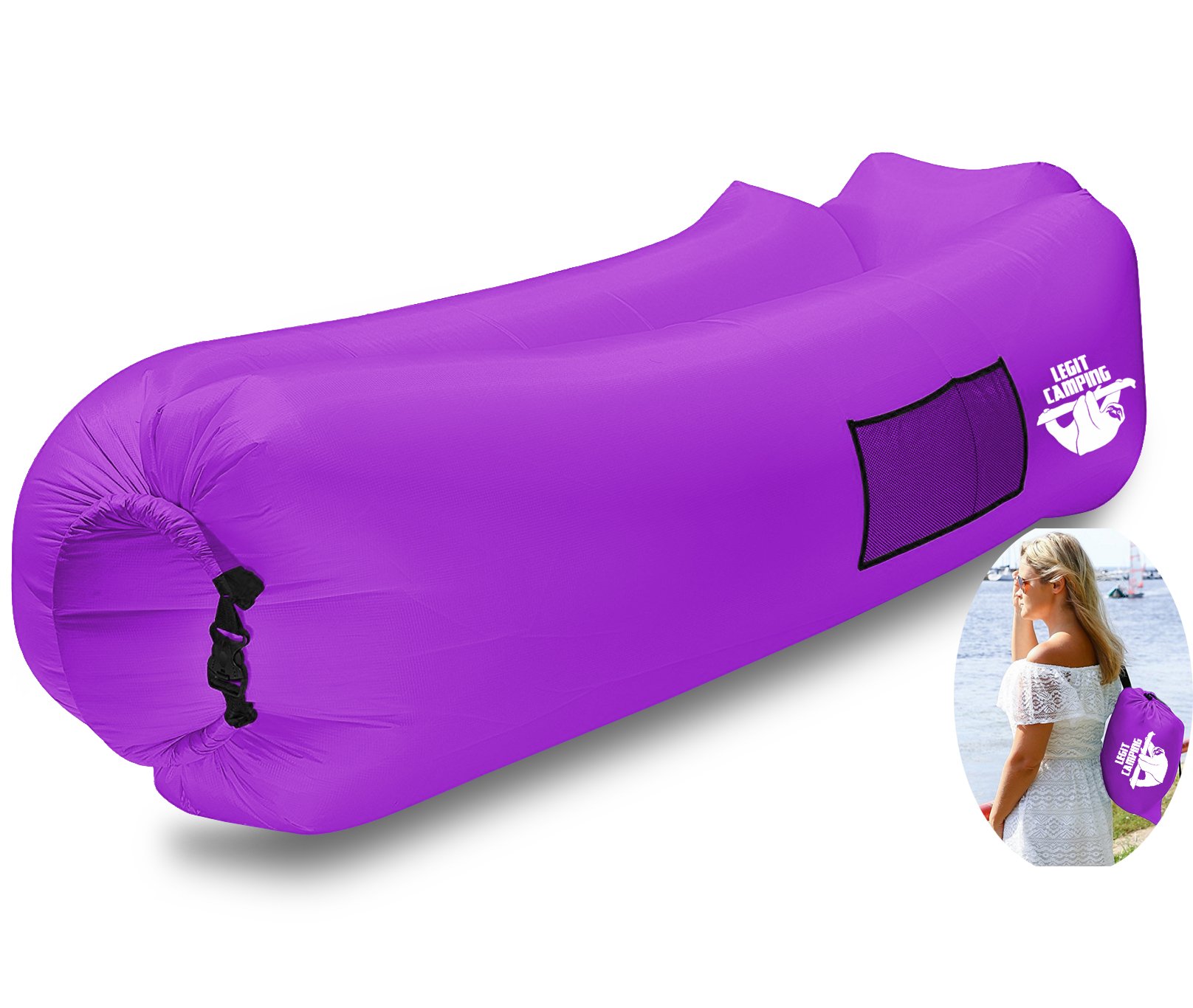 legit camping inflatable lounger