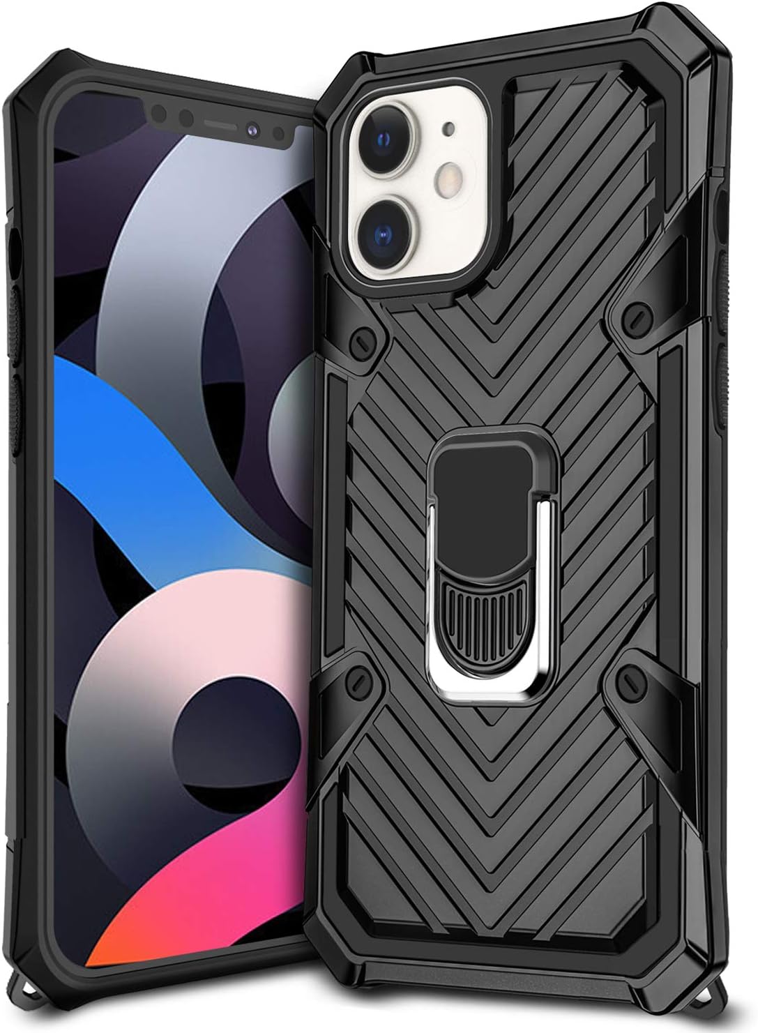 GREATRULY Heavy Duty Dual Layer Drop Proof Phone Case for