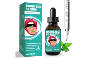 TRIXES Gum Restore Drops, Gum Repair for Receding Gums,Natural Gu_m Regrowth Treatment, for Bad Breath, Alcohol-Free, Confident Smile, Mint