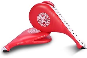 Kick Target Pads 1 Pair Kicking Paddle Martial Arts Equipment Punch Pads Taekwondo Karate Kickboxing MMA Practice Accessory