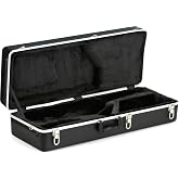 SKB Tenor Sax Rectangular Case | rugged protective shell, heavy-duty latches, marching band approved, secure cushioned interior, reliable travel protection