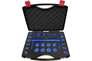 Bicycle Bearing Press Set For Wheels/Hub Bearing Installation Bike Soft Tail Frame Turning Point Hub Assembly Tool-25pcs