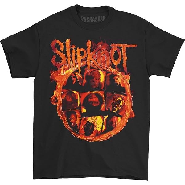 Slipknot T-Shirt Ufficiale Chapeltown Rag Glitch Band Logo - Maglia Unisex In Cotone, Taglia Large, Nero - 4