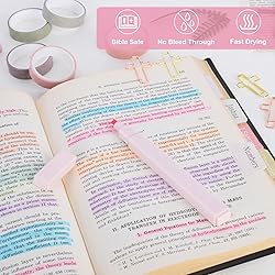 40 Pcs Bible Study Supplies,Bible Journaling Kit