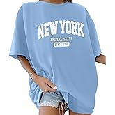 ORANDESIGNE Womens Oversized Cotton T Shirts Graphic Tees Short Sleeve Vintage Tops Casual Summer Clothes 2026