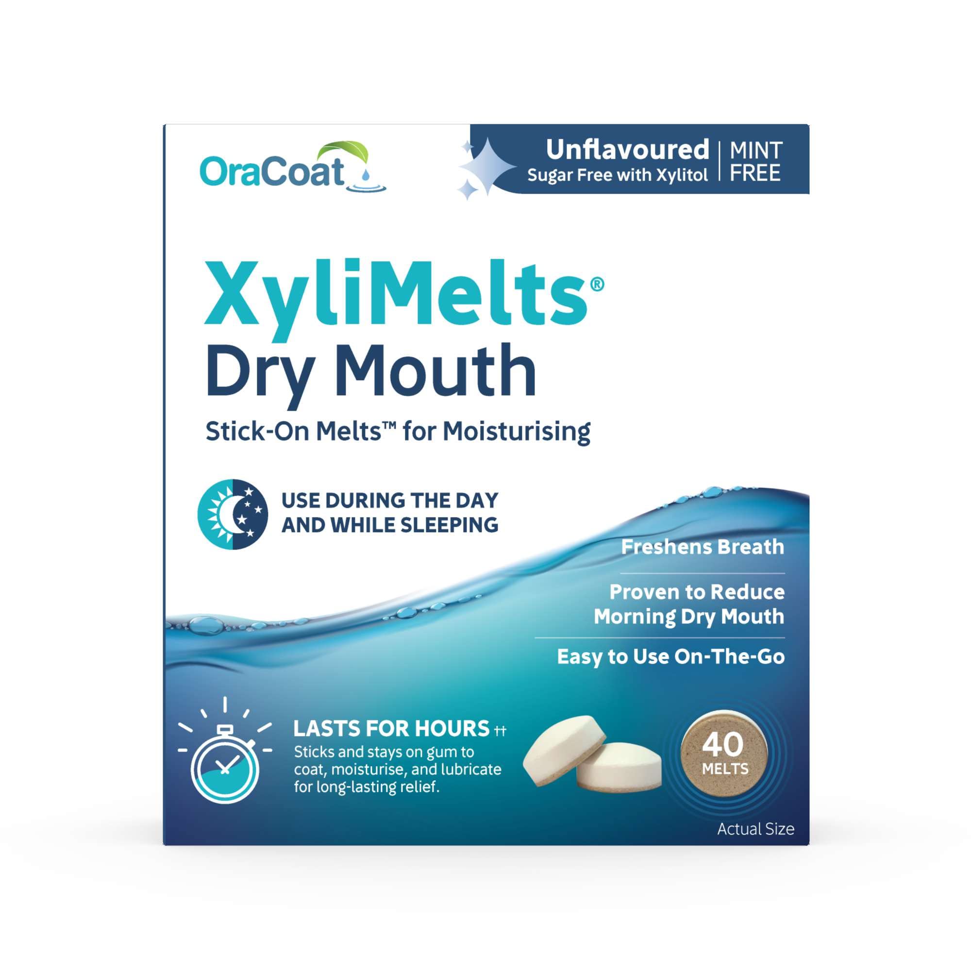 Oracoat Xylimelts, 40 Count