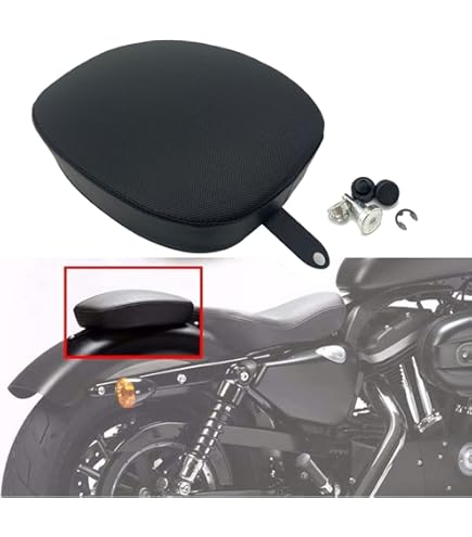 Amazon.com: ZXMOTO Motorcycle Rear Pillion Passenger Seat for 2009