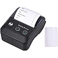 Portable Wireless BT 58mm 2 Inch Thermal Receipt Printer Mini USB Bill POS Mobile Printer Support ESC/POS Print Command Compatible with Android/iOS/Windows for Small Business Restaurant Retail Store