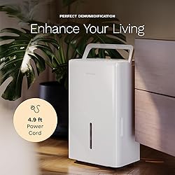 hOmeLabs 32 Pint Wi-Fi Dehumidifier for up to 4,500