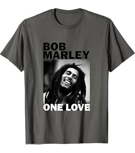 Amazon.com: Official Bob Marley One Love Peace Concert T-Shirt