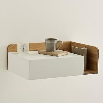 La Redoute Interieurs Jimi Floating Bedside Table Left Hand Side